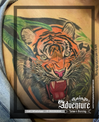 Watercolor tattoo design Adventure Tattoo Ahmedabad
